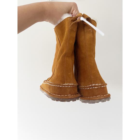 NEW Birkenstock Lahti Suede Leather Boots Mink Brown Size 37 - Picture 10 of 11